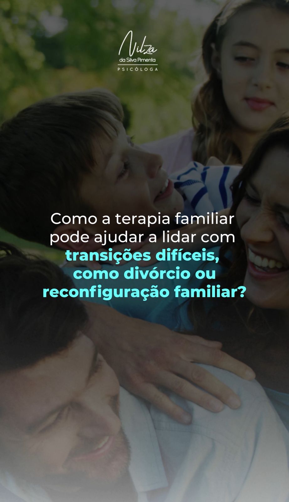 Mudanças profundas na estrutura de uma família.